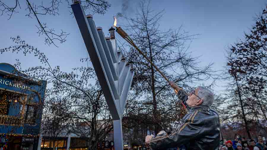 Australia attack’s shadow reaches Ashland menorah lighting